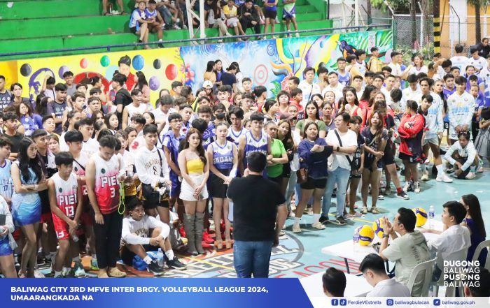 3rd MFVE Inter-Barangay Volleyball League, umaarangkada na