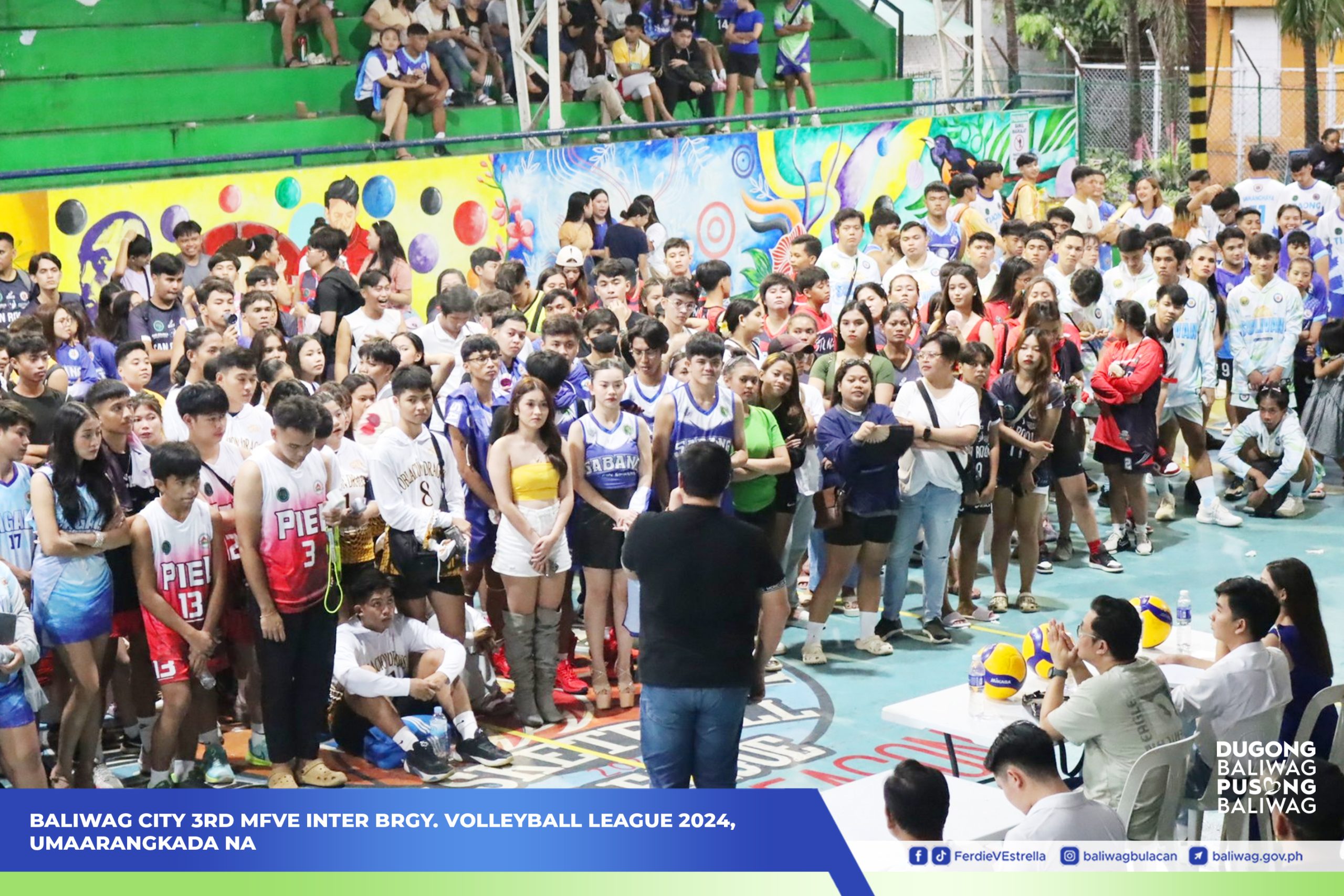 3rd MFVE Inter-Barangay Volleyball League, umaarangkada na 3rd MFVE Inter-Barangay Volleyball League, umaarangkada na