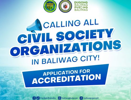 Accreditation for Civil Society Organizations (CSO) in Baliwag City is now open